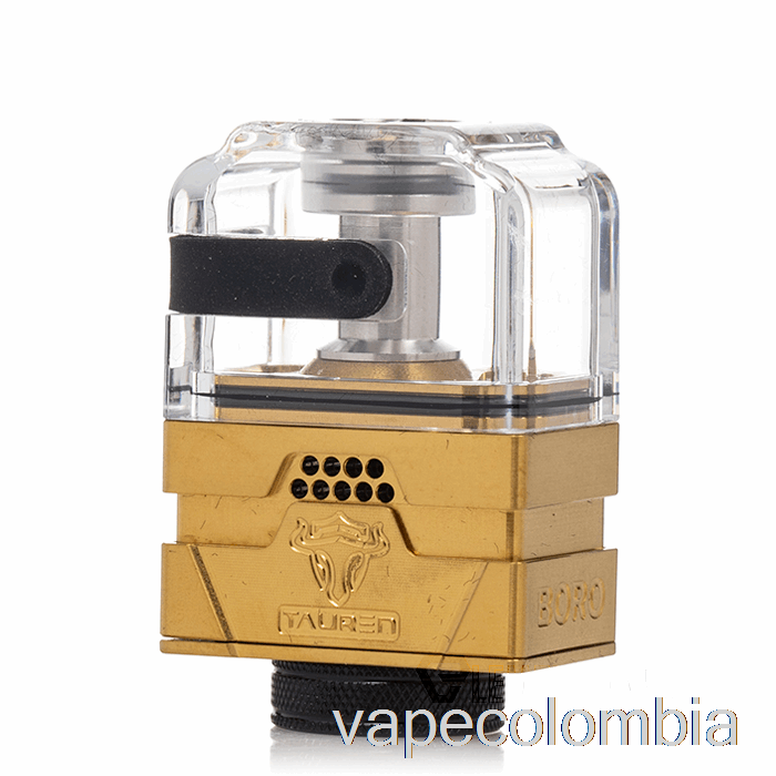 Vape Desechable Thunderhead Creaciones Tauren Boro Tanque Dorado